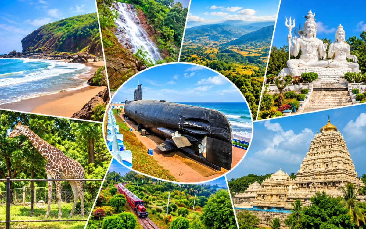 Vizag 17 Places Tour